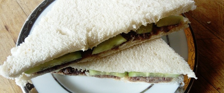 James Bond food anchovy paste sandwich