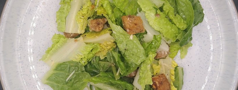 James Bond food Caesar salad